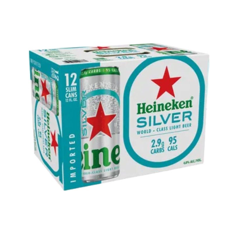 HEINEKEN Silver 12 Pack 12 oz Cans