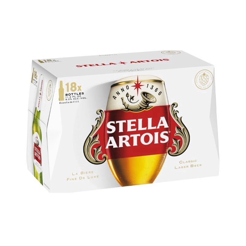 STELLA ARTOIS 18 Pack 11.2Oz Can