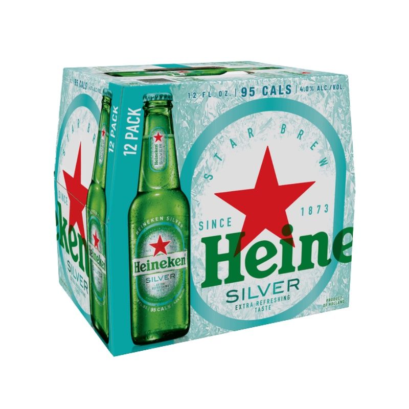HEINEKEN Silver 12 Pack 12 oz Btl