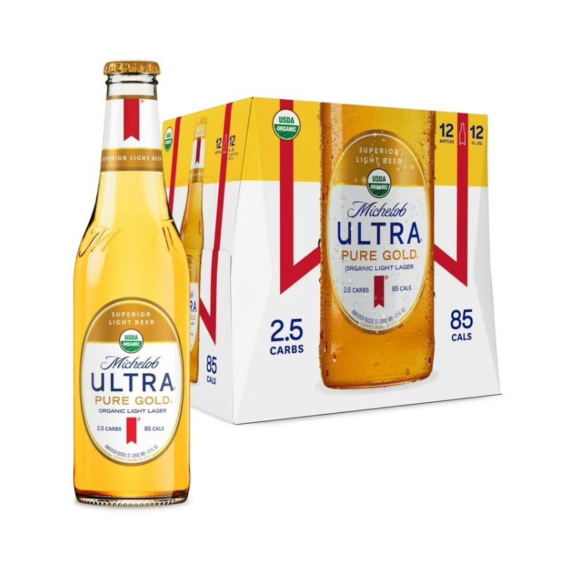 MICHELOB Ultra Pure Gold 12 Pack 12 oz Btl