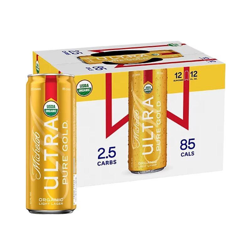 MICHELOB Ultra Pure Gold 12 Pack 12 oz Cans