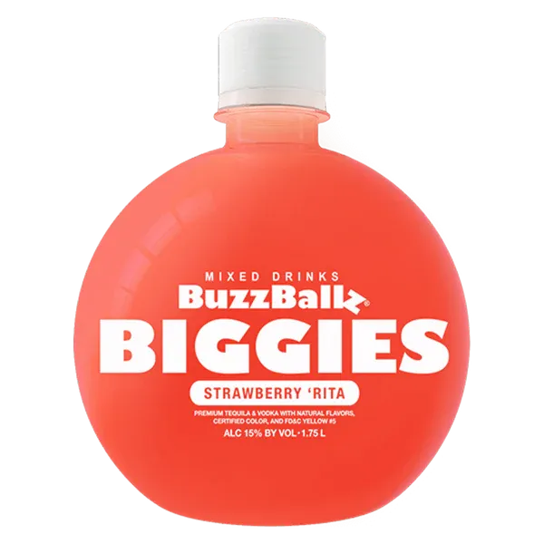 BUZZ BALLZ Biggies Strawberry Rita 1.75L