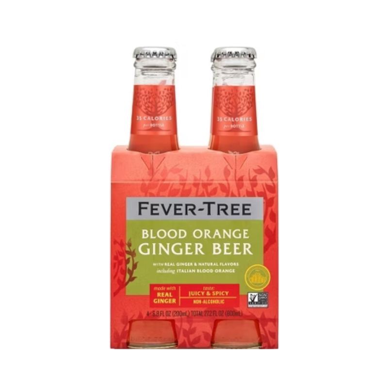 FEVER TREE Orange Ginger Beer 4 Pack Bottles