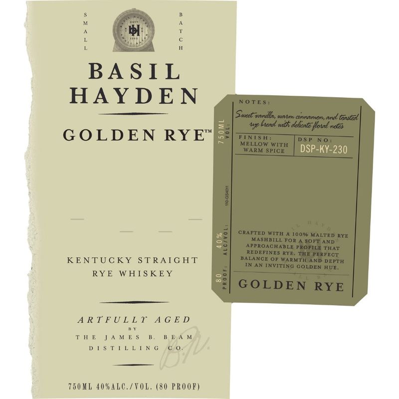 BASIL HAYDEN Golden Rye 750ml