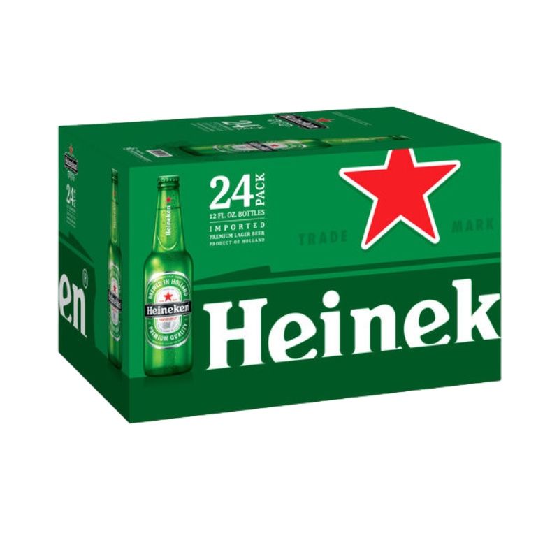 HEINEKEN 24 Pack 12 oz Btls