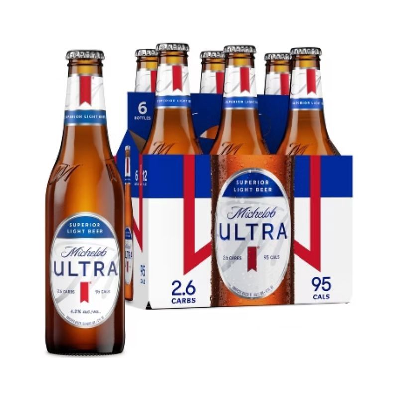 MICHELOB Ultra 6 Pack 12 oz Bottle