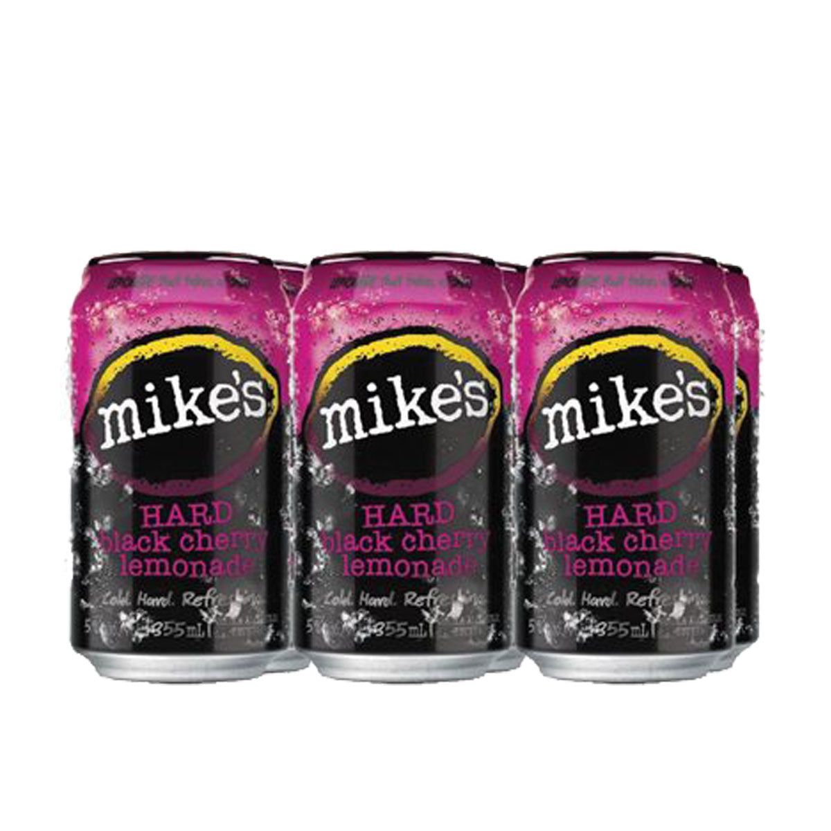 MIKES HARD Black Cherry Lemonade 6 Pack 11.2Oz Cans