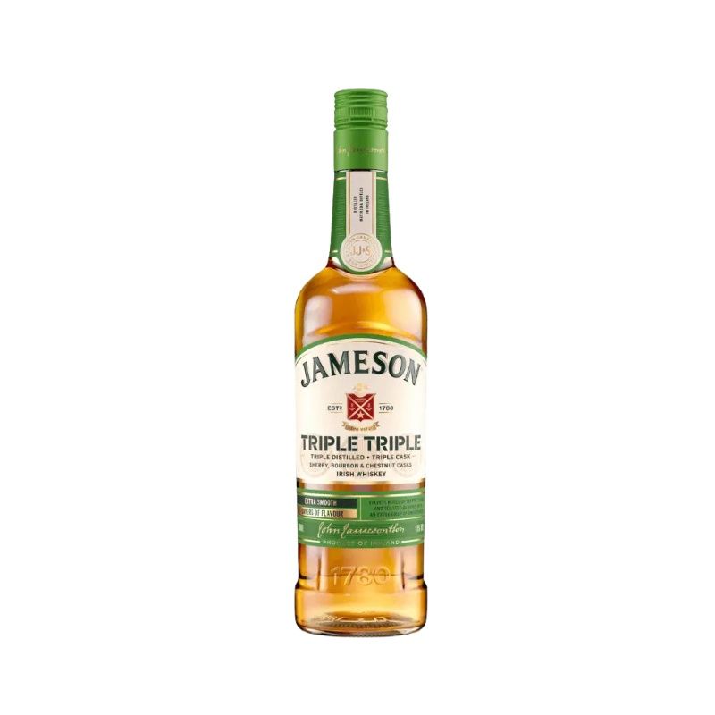 JAMESON Irish Whiskey Triple Triple 750ml