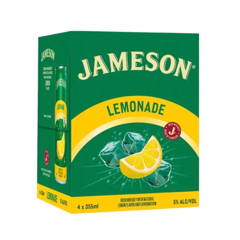 JAMESON Lemonade 4 Pack Cans