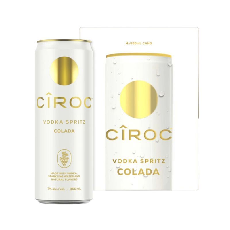 CIROC Cocktail Colada 4 Pack Cans