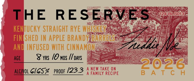 BOOKERS Rye reserve 6yr 750ml