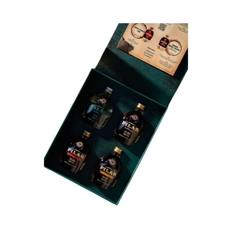 PAPA'S PILAR Tasting Gift Set 4 Pack 100 ml
