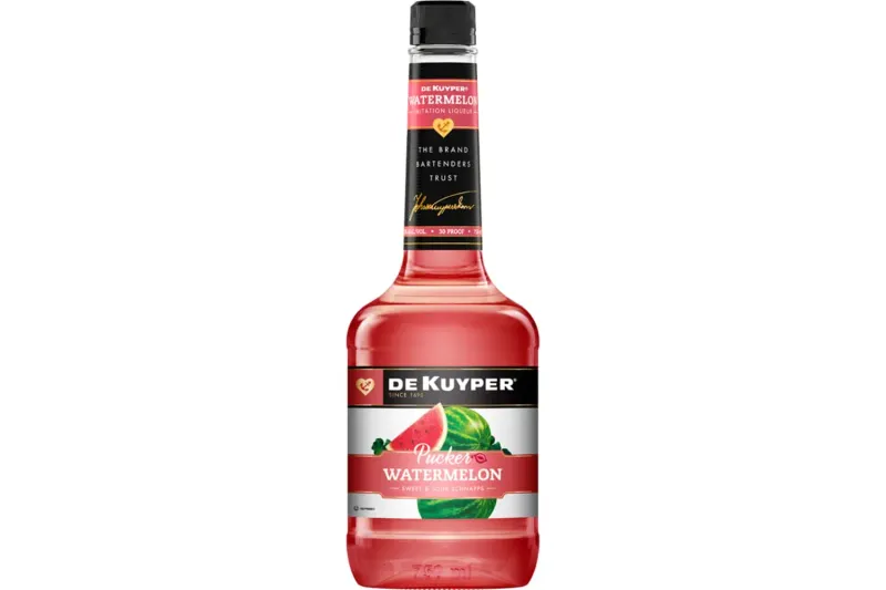DEKUYPER Pucker Watermelon Schnapps Liqueur 1L