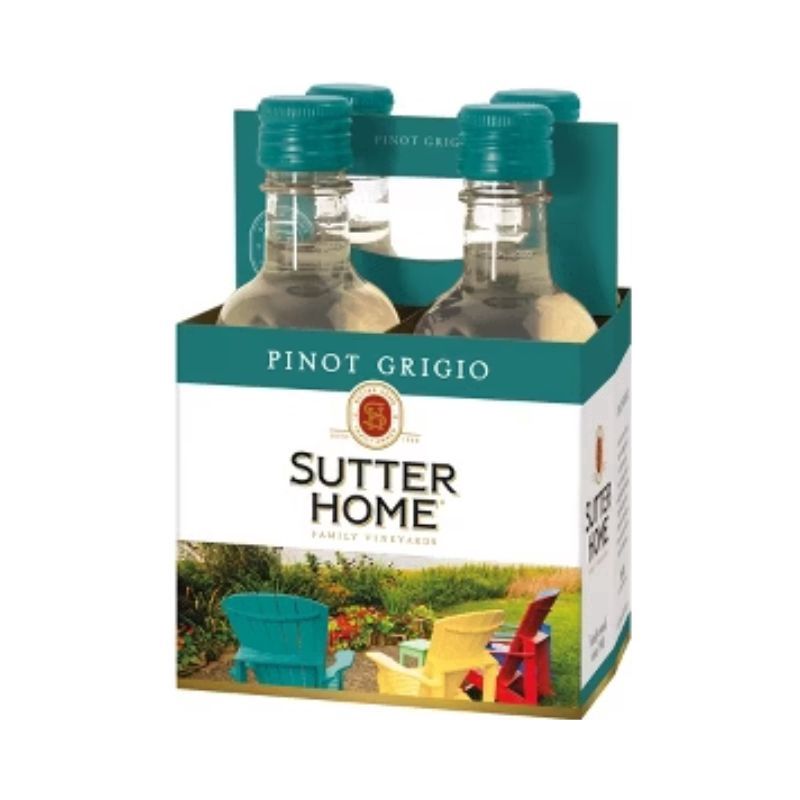 SUTTER HOME Pinot Grigio 187 ml 4Pack