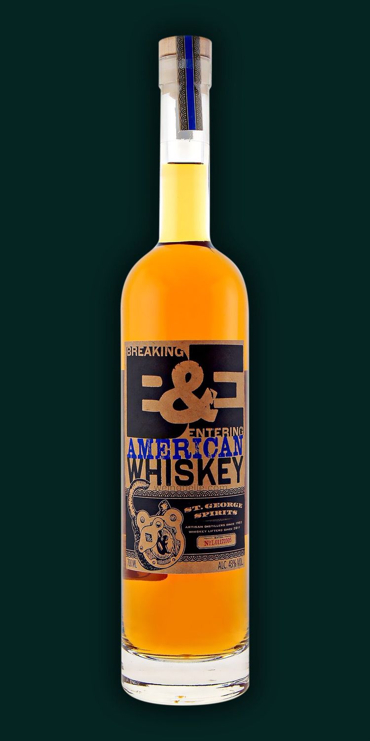 ST GEORGE  Breaking &amp; Entering American Whiskey