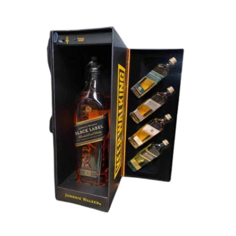 JOHNNIE WALKER Black Gift Set Premium Minis 50 ml