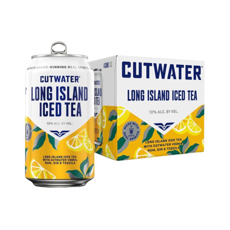 CUTWATER Long Island Iced 4 Pack 12 oz