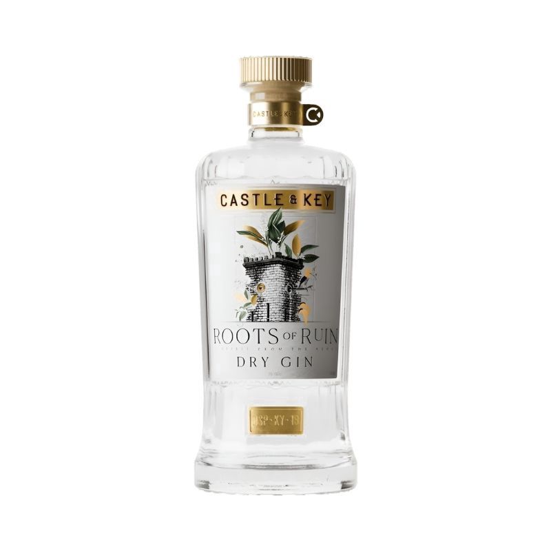 CASTLE &amp; KEY Roots Of Ruin Gin 750 ml