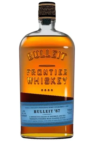 BULLEIT Whisky 87 Toasted Staves 750ml