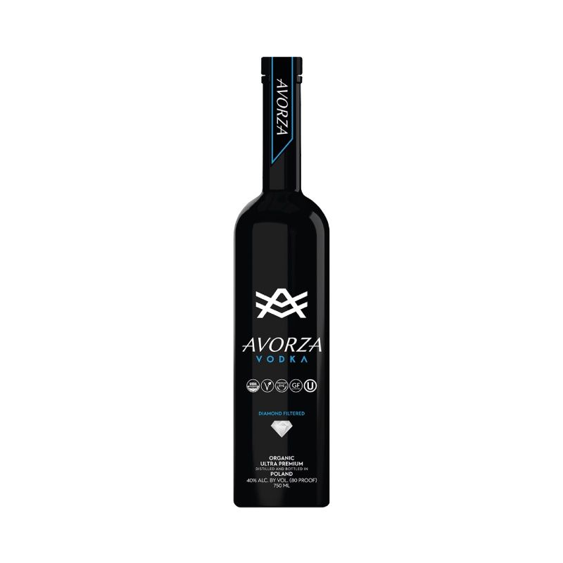 AVORZA Vodka Black Bottle 750 ml