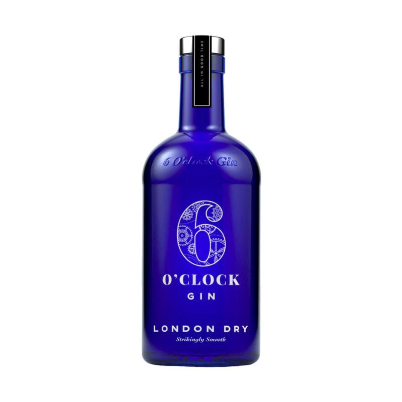 6 O'CLOCK London Dry Gin 750 ml