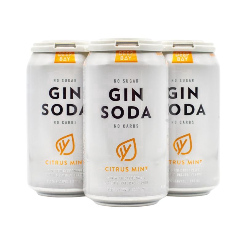 C/O DEEP BAY Mint Gin 4 Pack