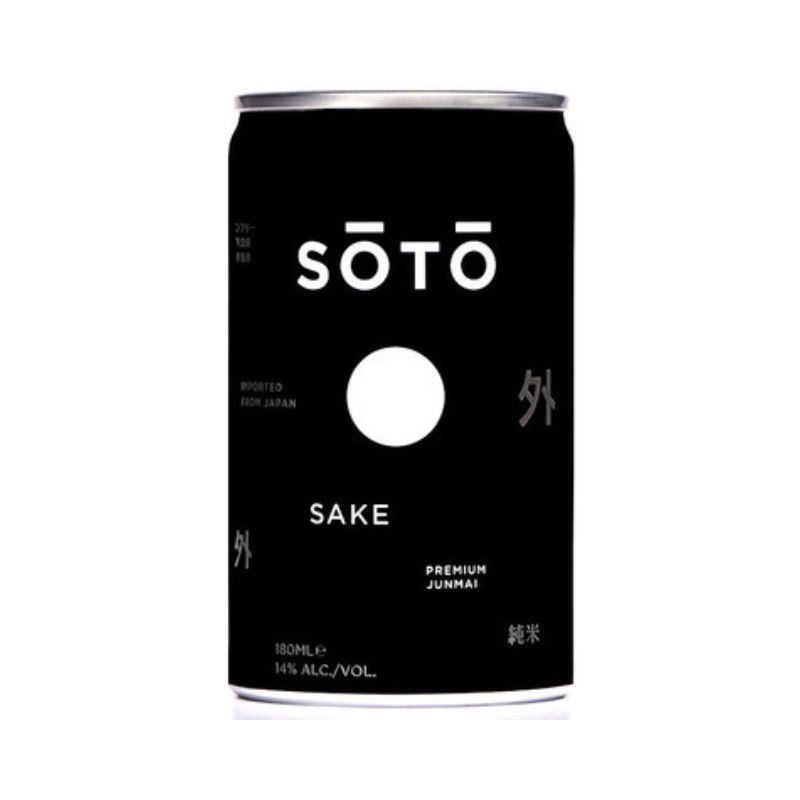 SOTO Premium Junmai Sake Can 180 ml