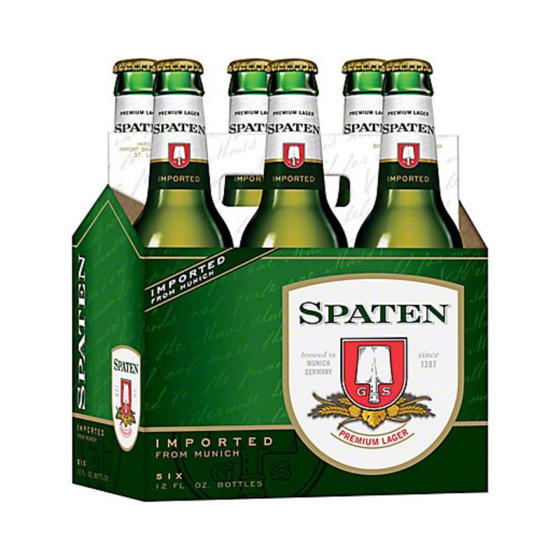 SPATEN Lager 6 Pack 12 oz Bottle