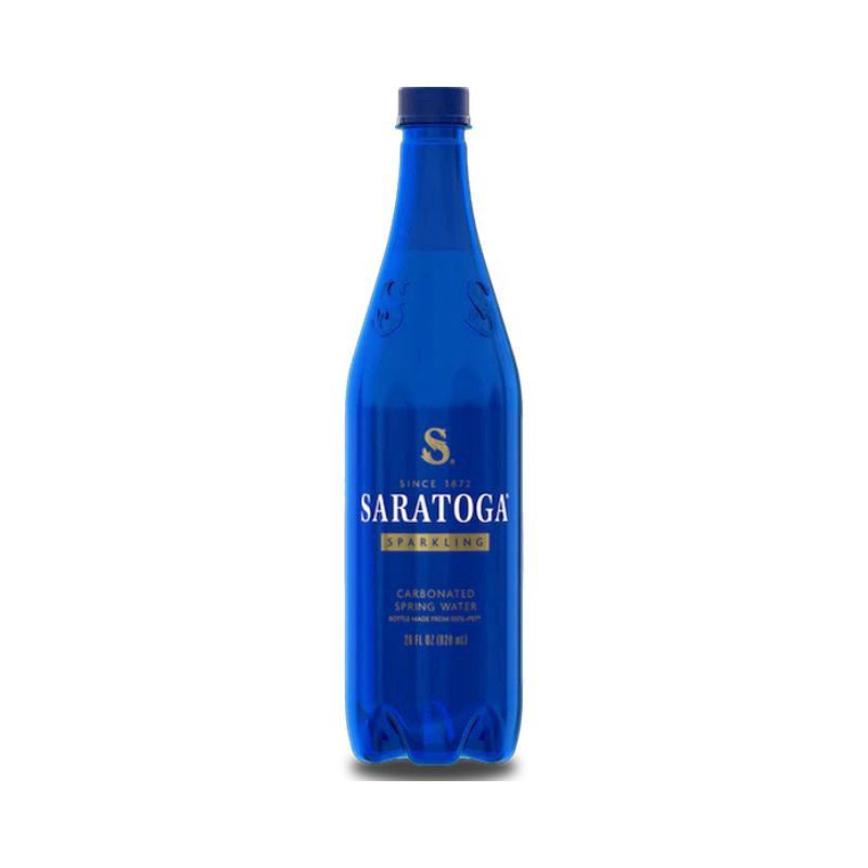 SARATOGA Spring Water Sparkling 28Oz Bottle
