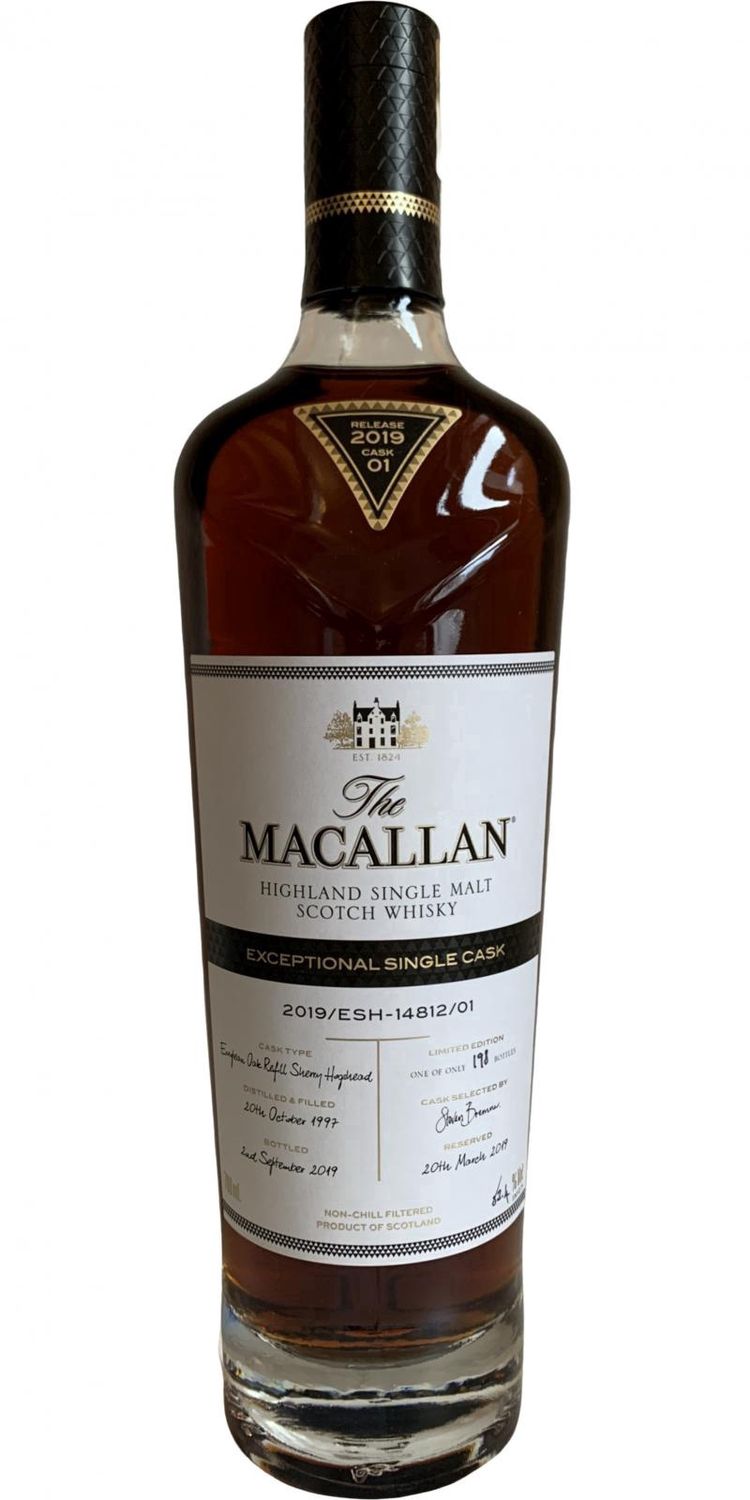 MACALLAN Exceptional Single Cask 2019/Esh 14812/01 750M