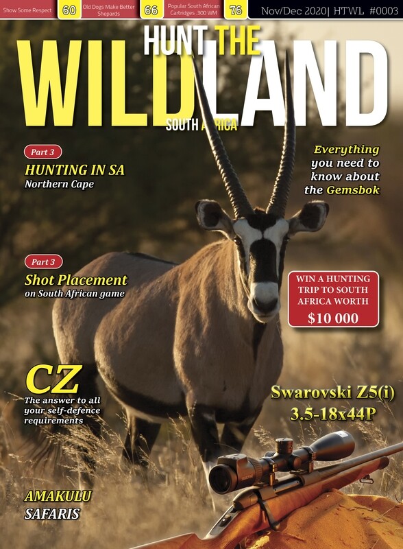 12 Month Subscription to Hunt The WILDLAND South Africa