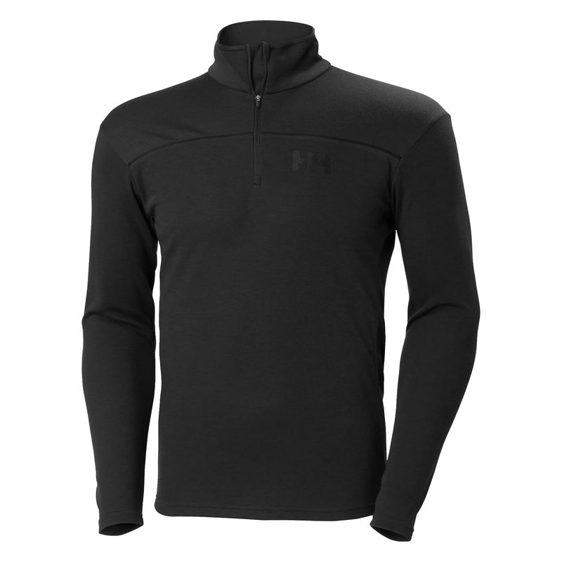 Mens HP 1/2 Zip Pullover - Ebony