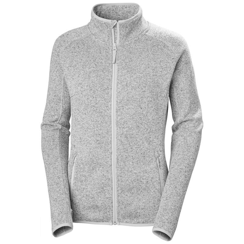 Womens Varde Fleece Jacket - Grey Fog