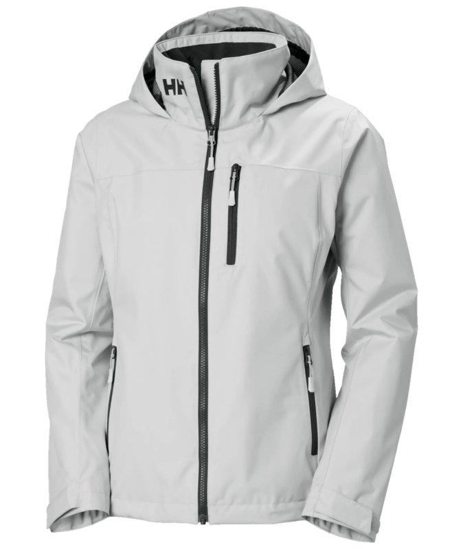 W Crew Hooded Midlayer Jacket 2 - Grey Fog