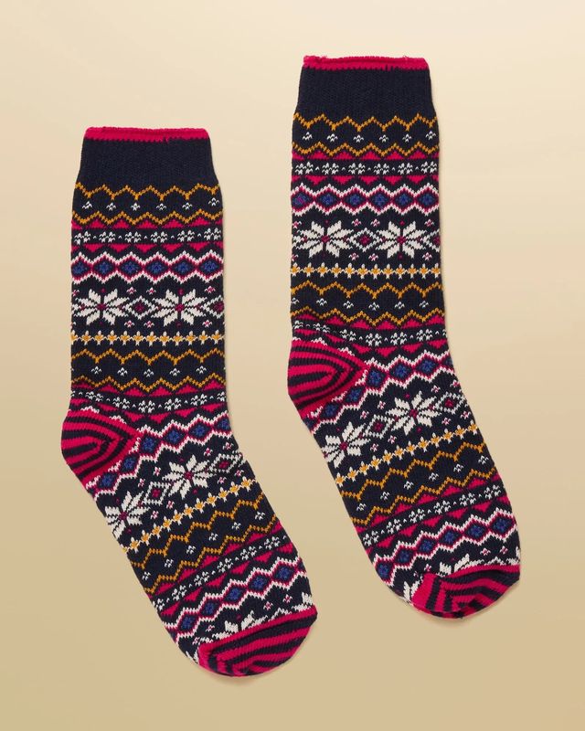 Lucille Socks - Navy