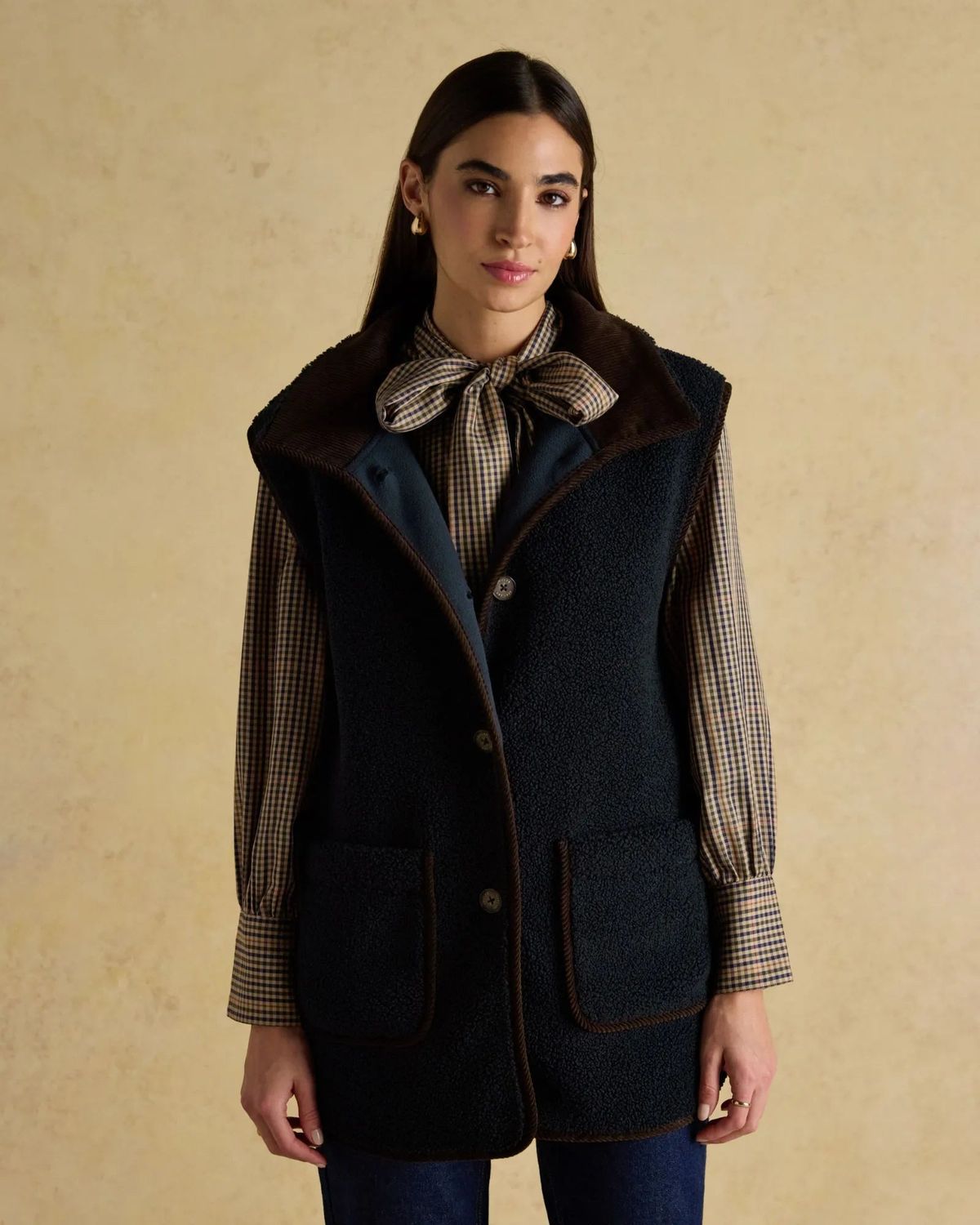 Sadie Gilet - Navy
