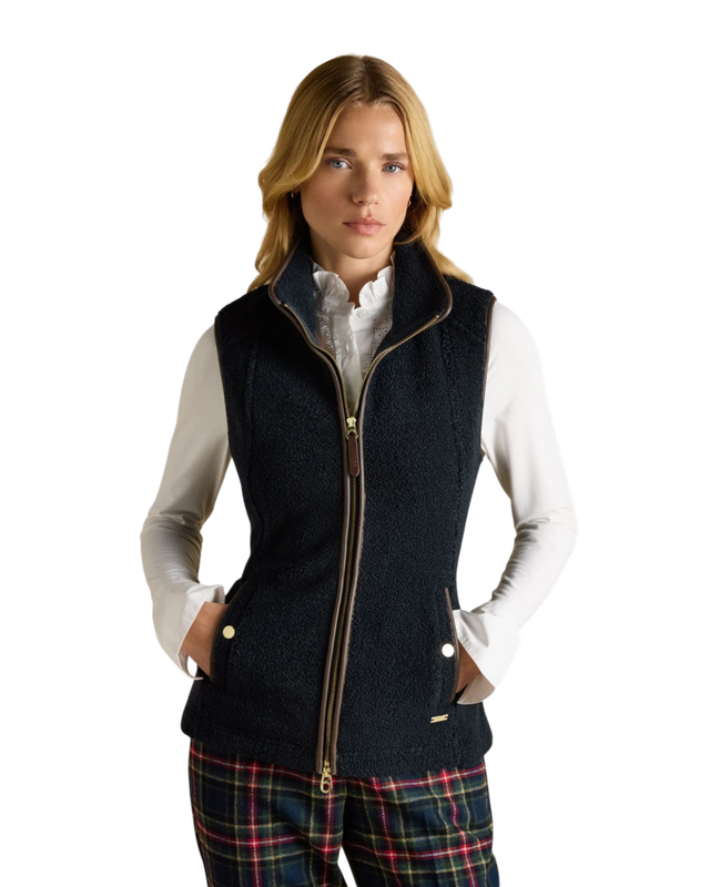 Heritage Borg Gilet Navy