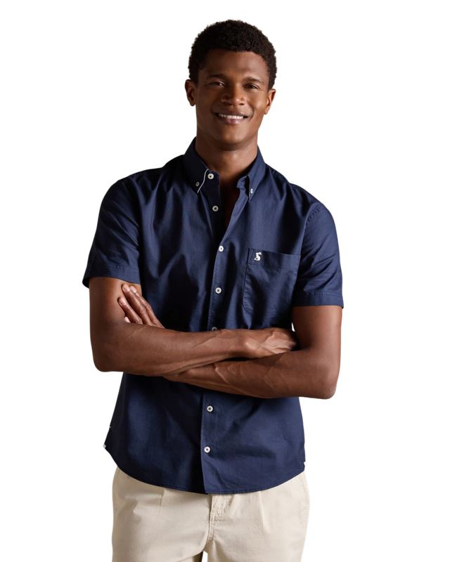 Oxford Short Sleeve Shirt - Navy