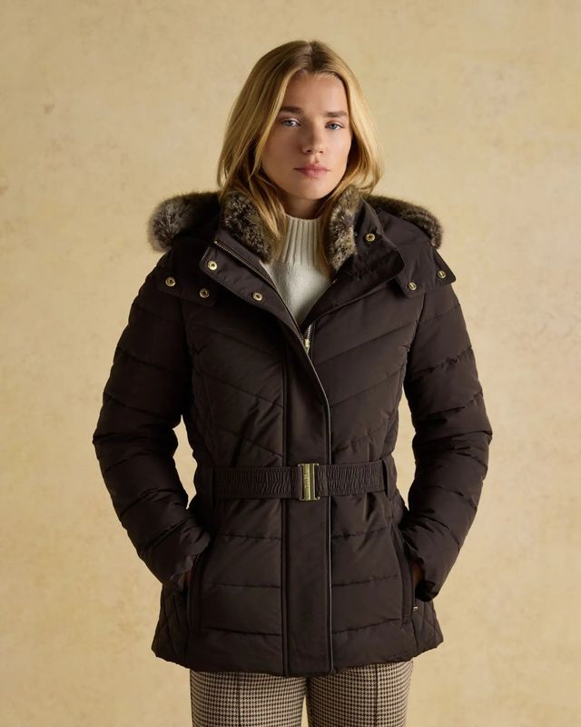 Aspen Padded Coat - Brown