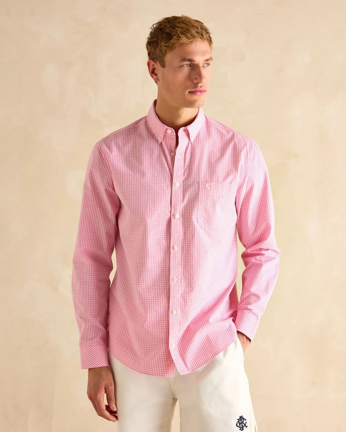 Abbott Shirt - Pink Gingham