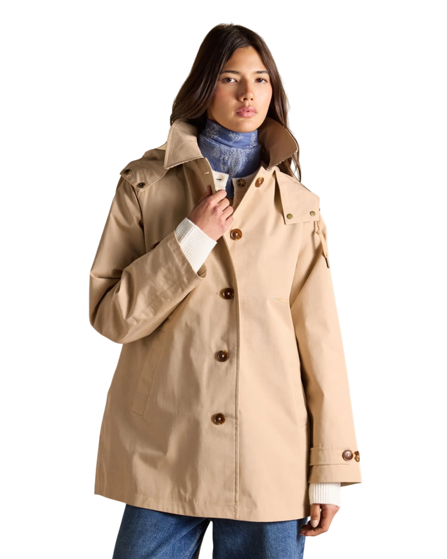 Rainmore Coat - Tan Brown