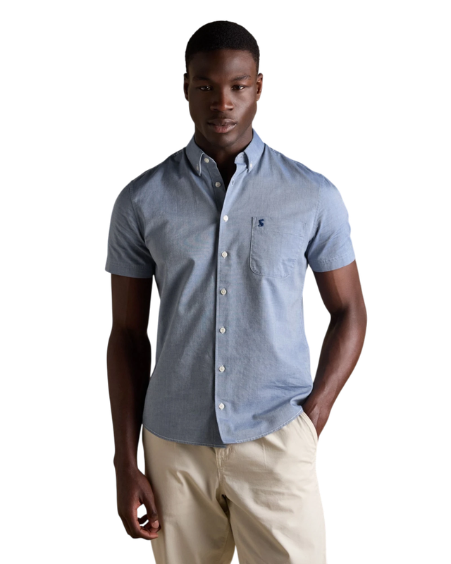 Oxford Short Sleeve Shirt - Chambray Blue