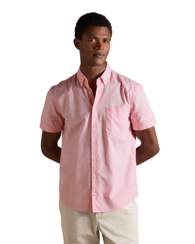 Oxford Short Sleeve Shirt - Pink