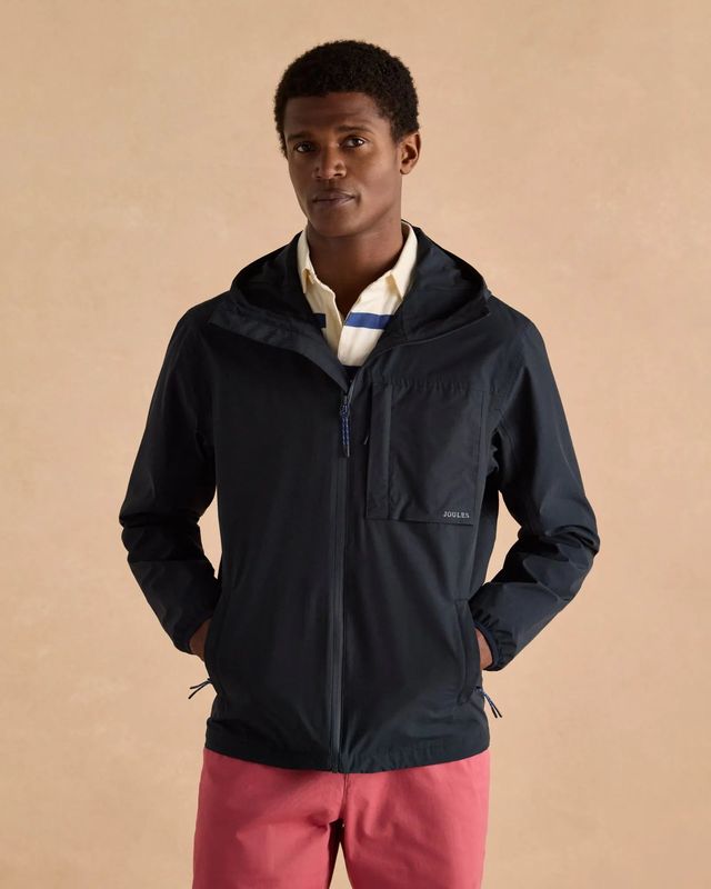 Ayston Coat - Navy Blue
