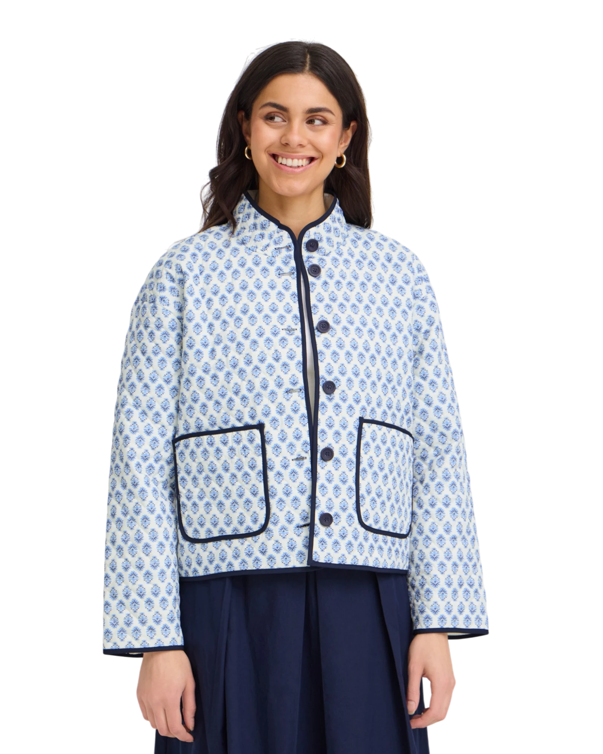FRCLAUDINE Jacket - Hydrangea