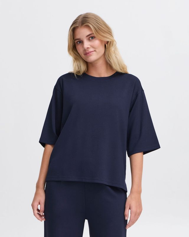 FRAURORA Pullover 1 - Navy Blazer