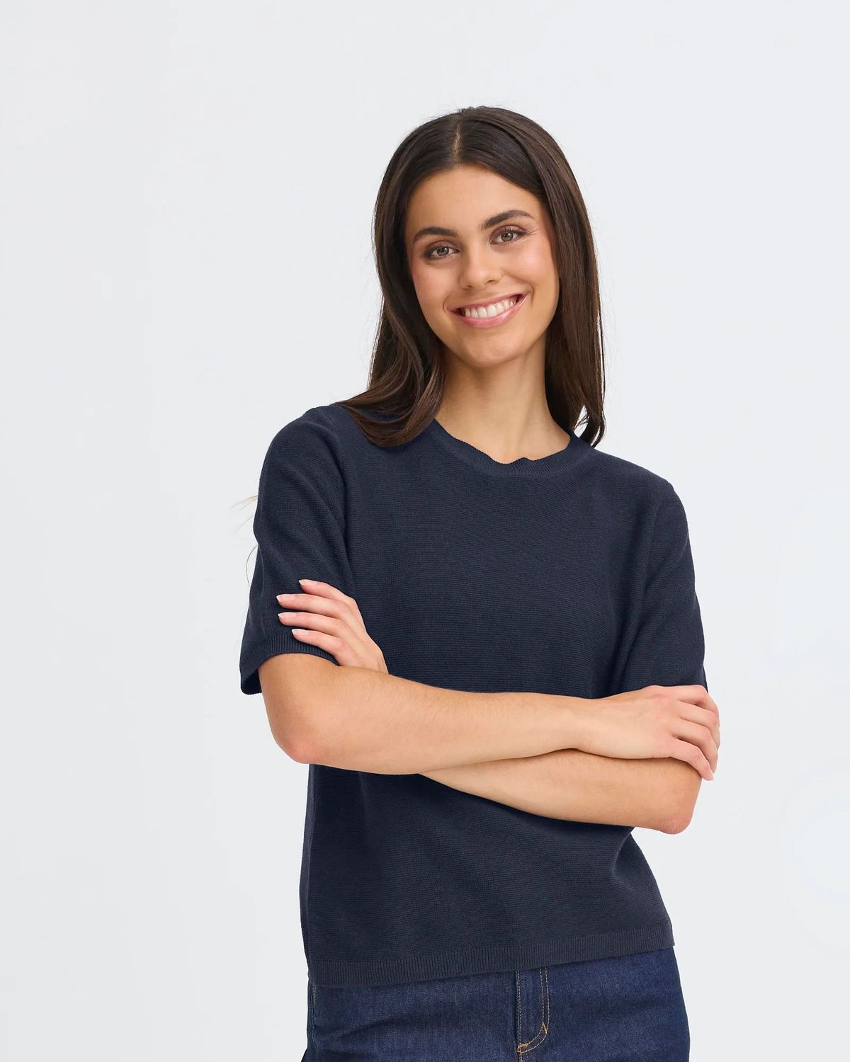 FRSINJA Pullover 3 - Navy Blazer