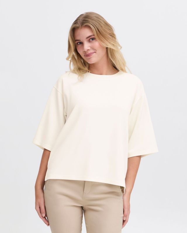 FRAURORA Pullover 1 - Whisper White