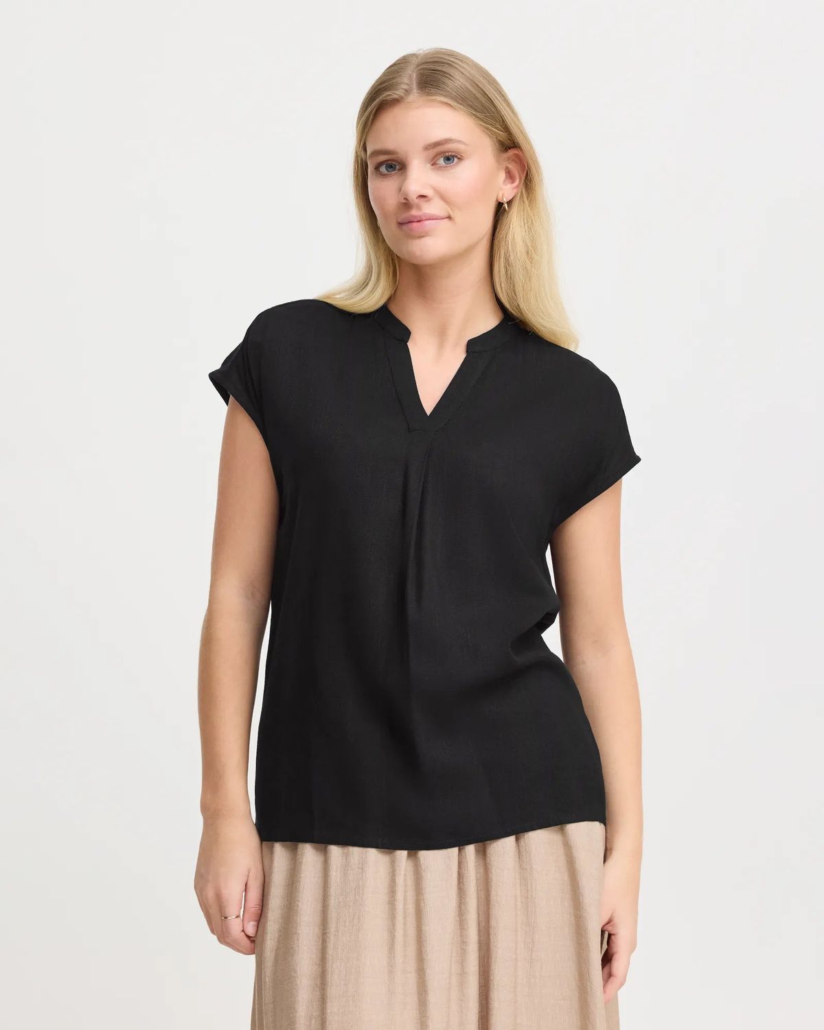 FRJUNA Blouse - Black