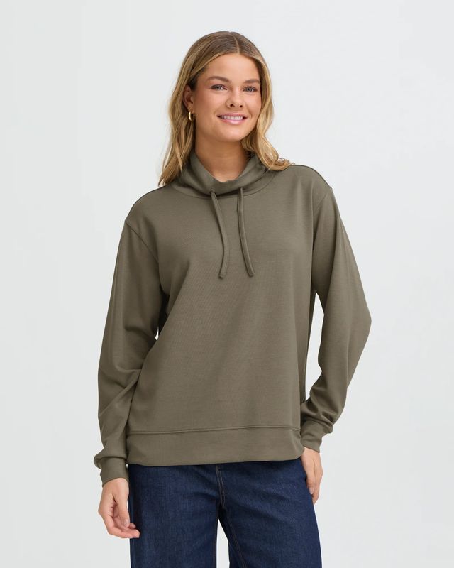 FRAURORA Sweatshirt - Smoky Olive